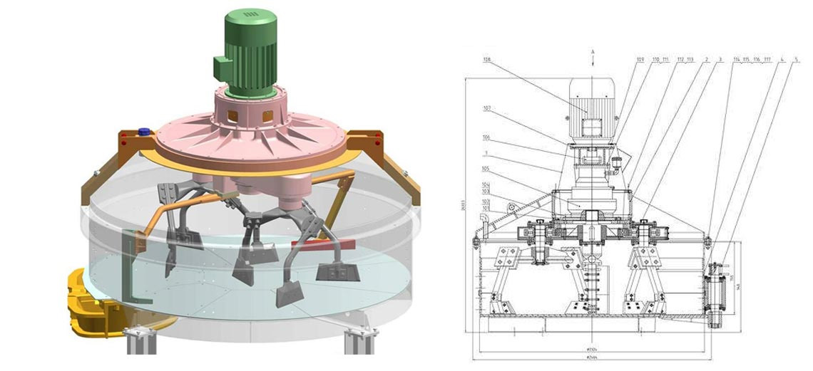 立軸行星式攪拌機360°無死角攪拌